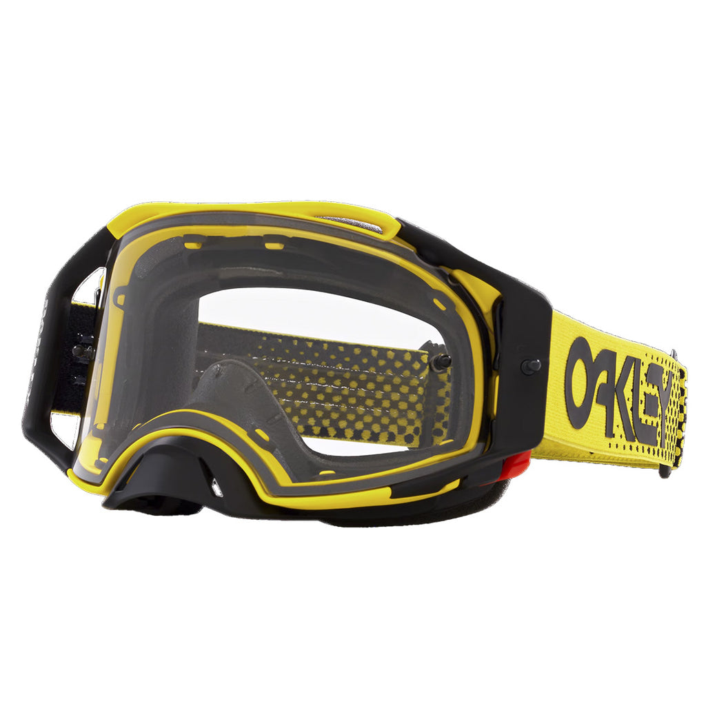 AirBrake MX Goggle Moto Yellow B1B w Clear Lens Oa