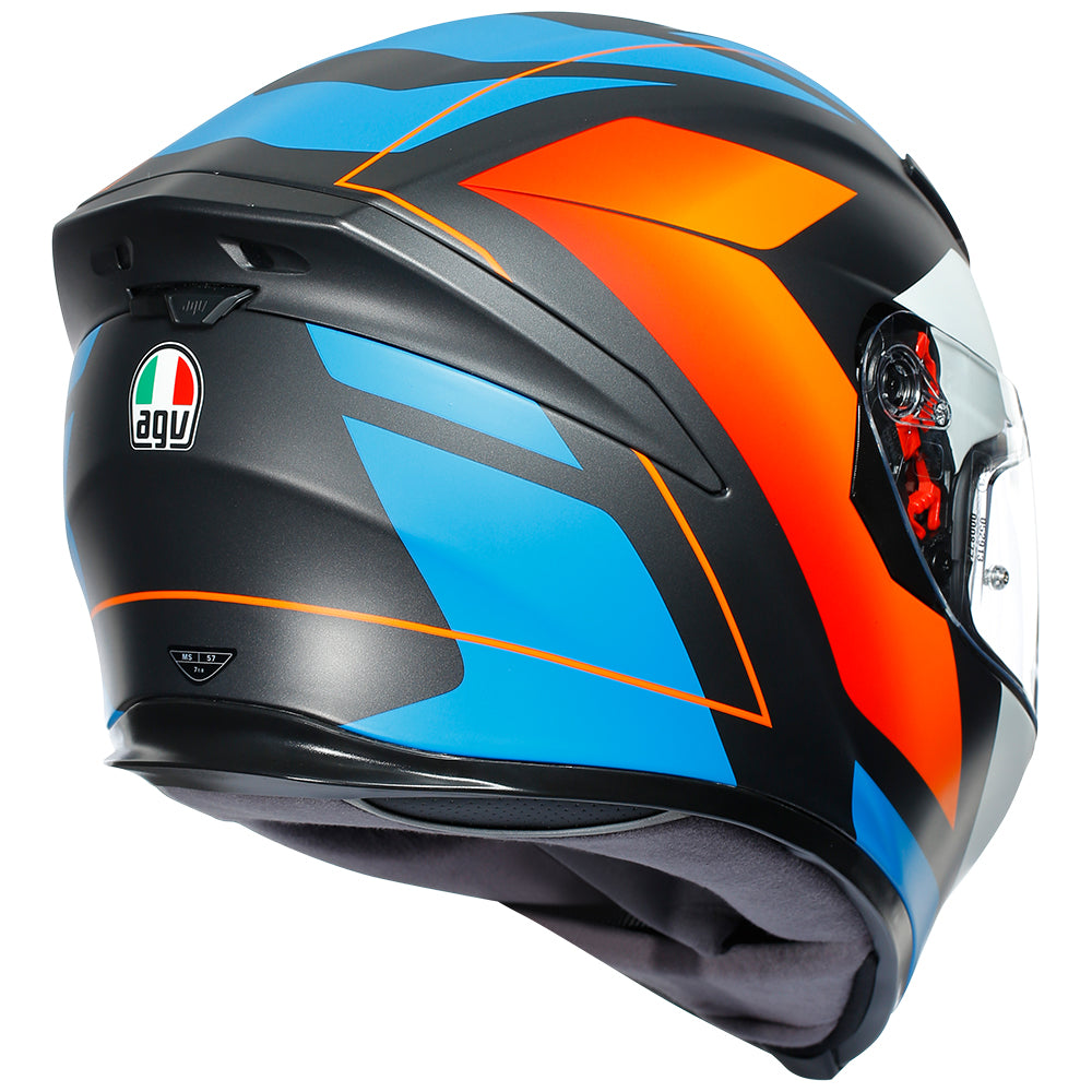 AGV K5 S [CORE BLACK/BLUE/ORANGE]