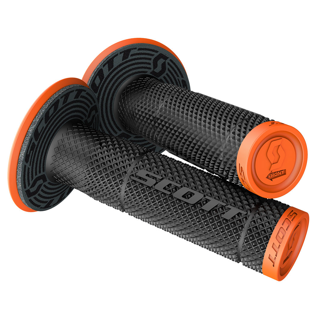 SCOTT SXII Grips Neon Orange Black