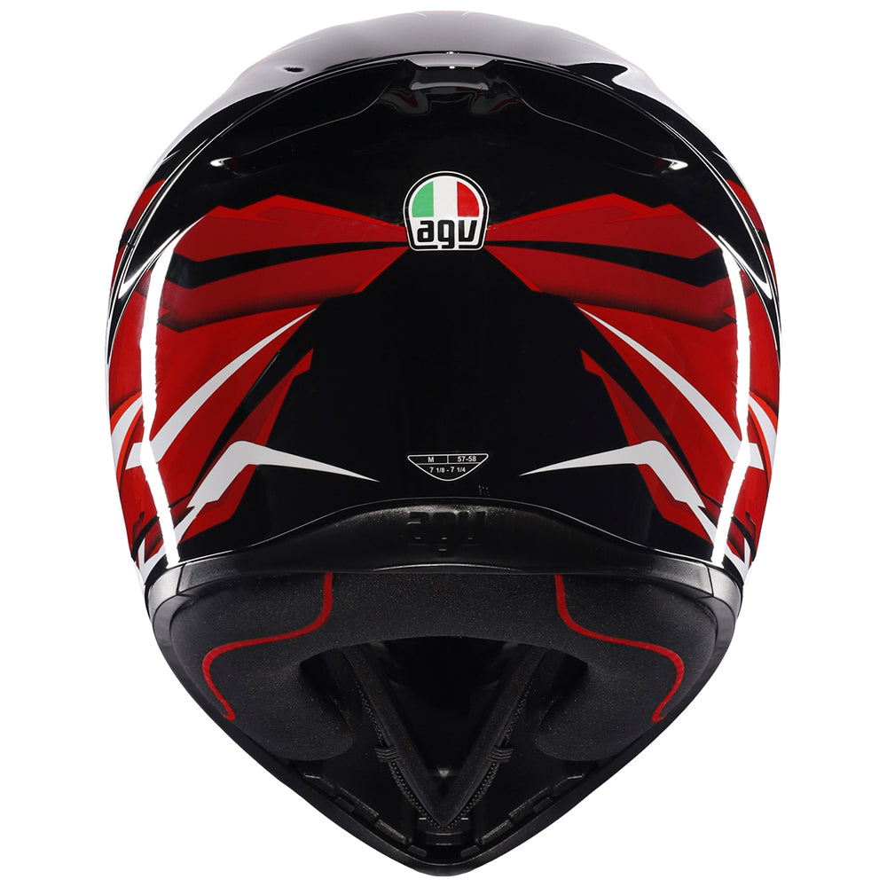 AGV K1 S [LION BLACK RED WHITE] 5