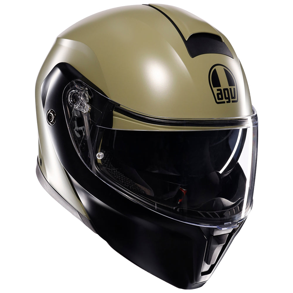 AGV STREETMODULAR [MATT PASTELLO GREEN BLACK] 1