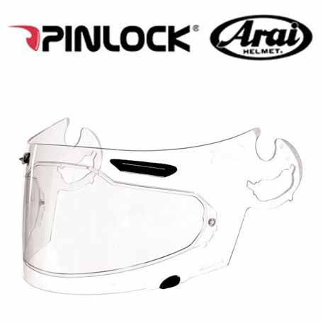 AH-PL000111 - SAMPLE PICTURE - Arai BO2 Fine Vision Standard Insert (in clear/normal) offers normal field-of-view coverage for all Arai SAL faceshields: Profile, Vector and Quantum-2 models. For previous SAL faceshield equipped models.