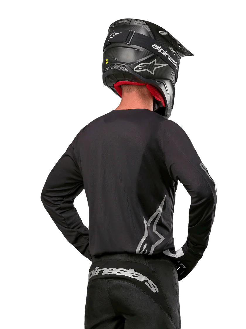 Alpinestars Fluid Graphite Jersey Black/Dark Grey S