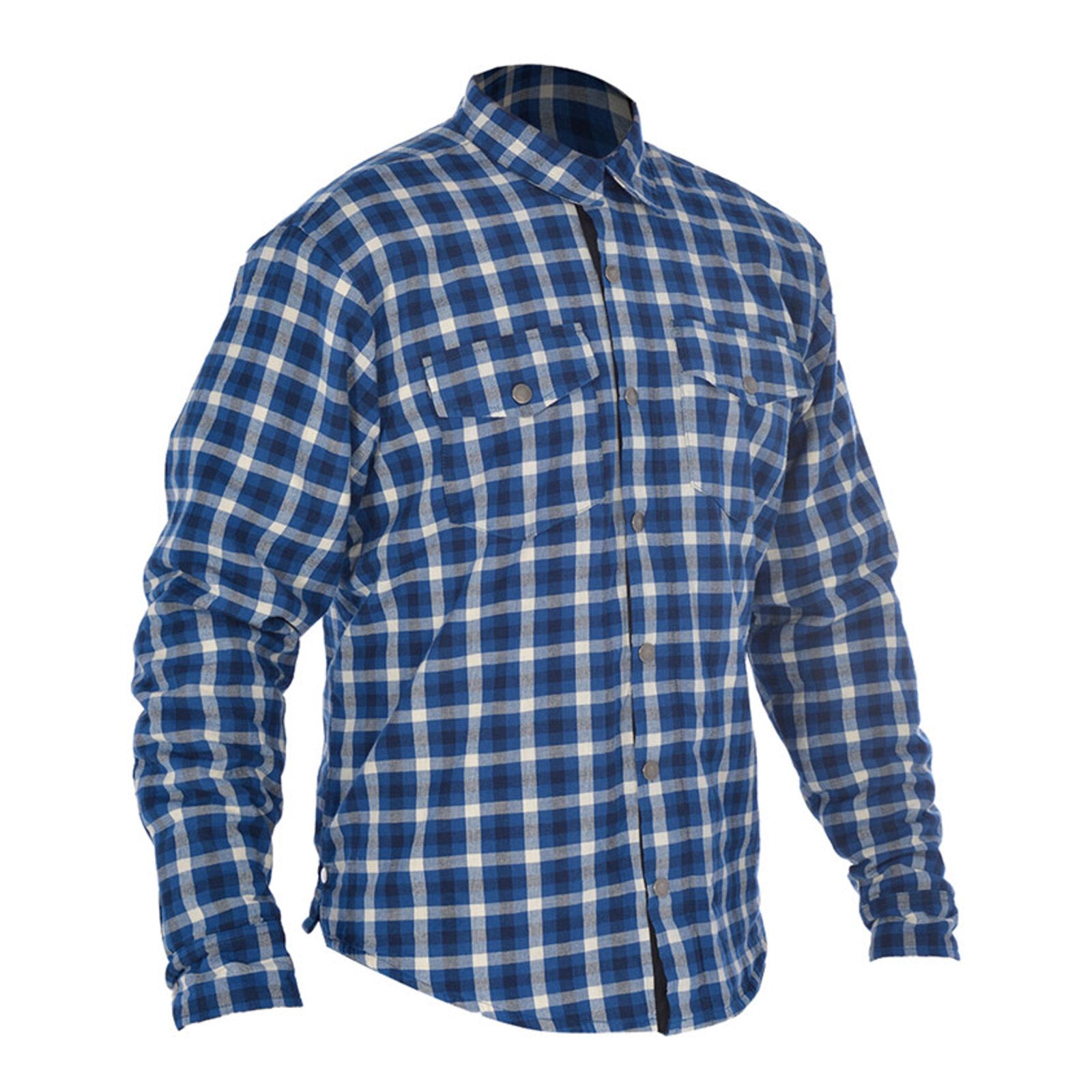 Oxford Kickback Shirt - Blue / White