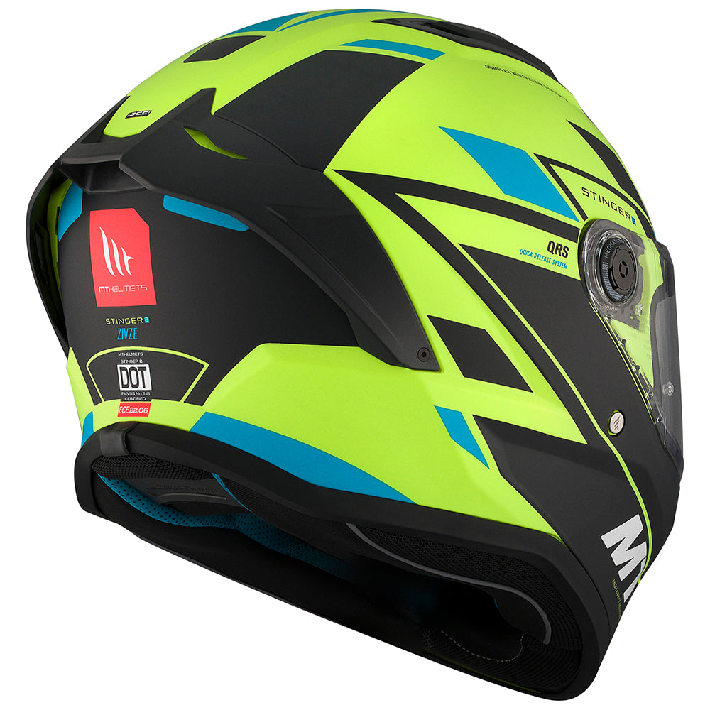 MT STINGER 2 [ZIVZE MATT FLURO YELLOW] 6