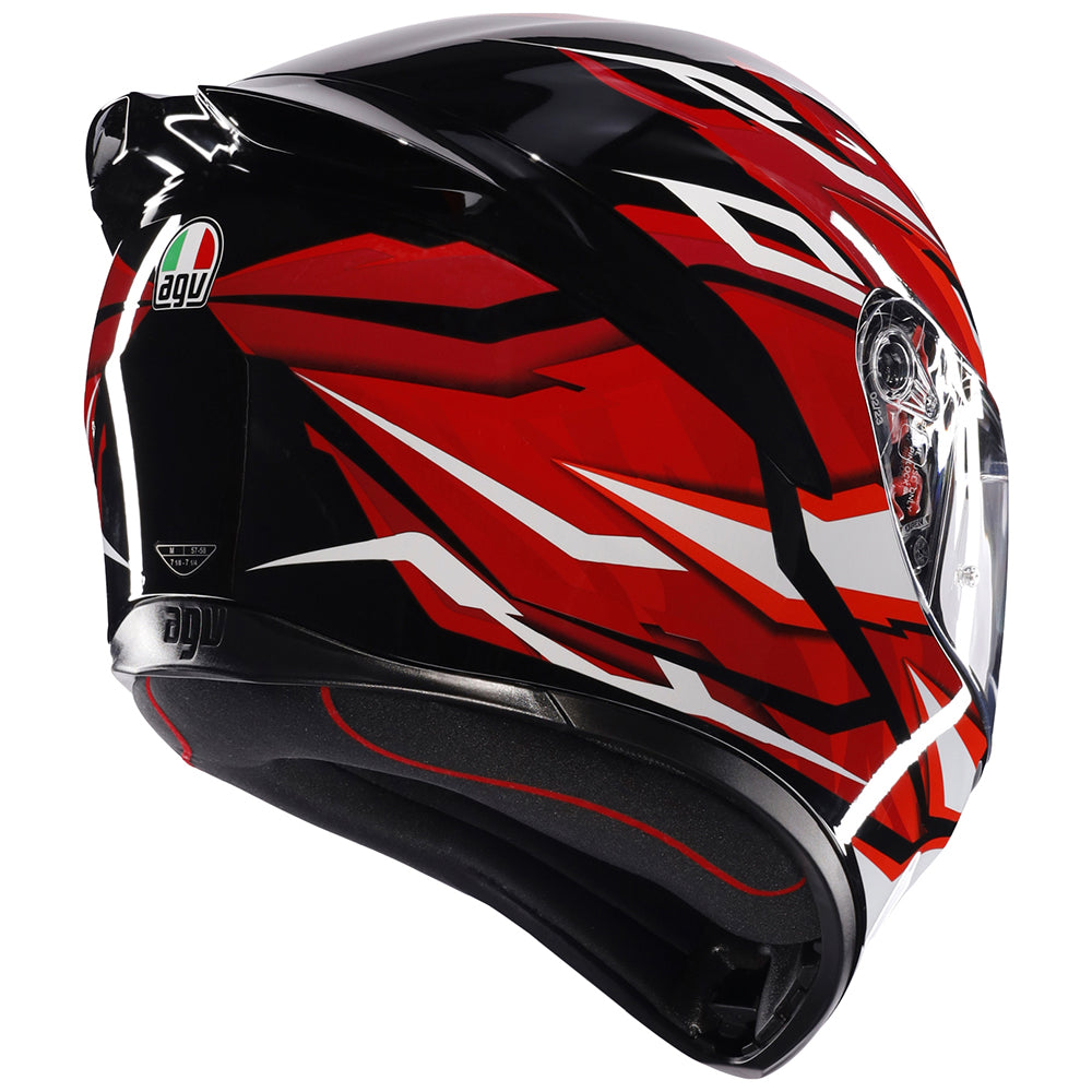 AGV K1 S [LION BLACK RED WHITE] 6