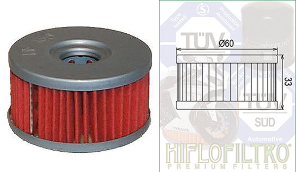 HiFlo HF136 Oil Filter