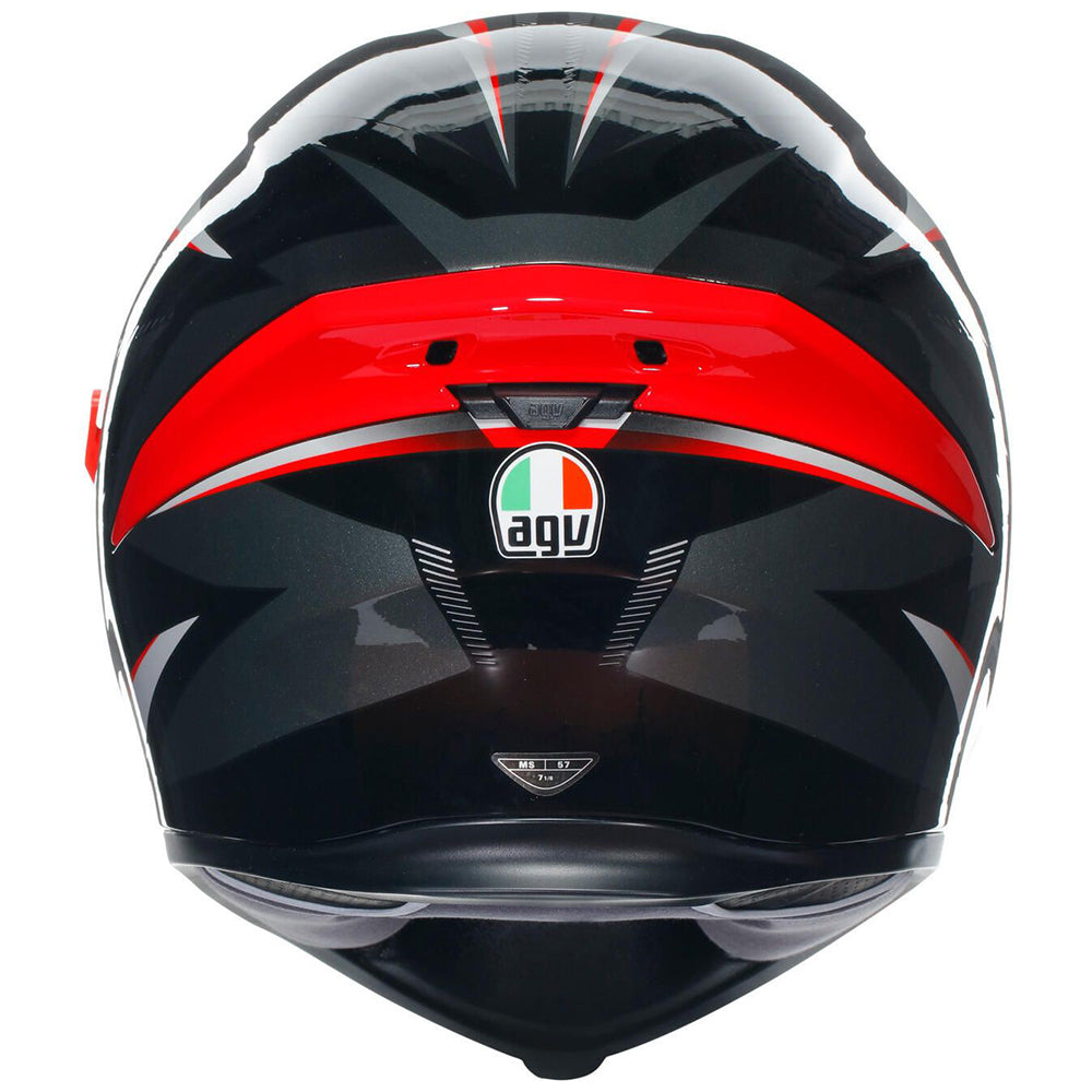 AGV K5 S [PLASMA BLACK GREY RED] 4