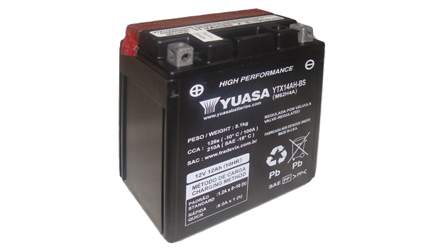 YUASA YTX14AHBS - Factory Activated