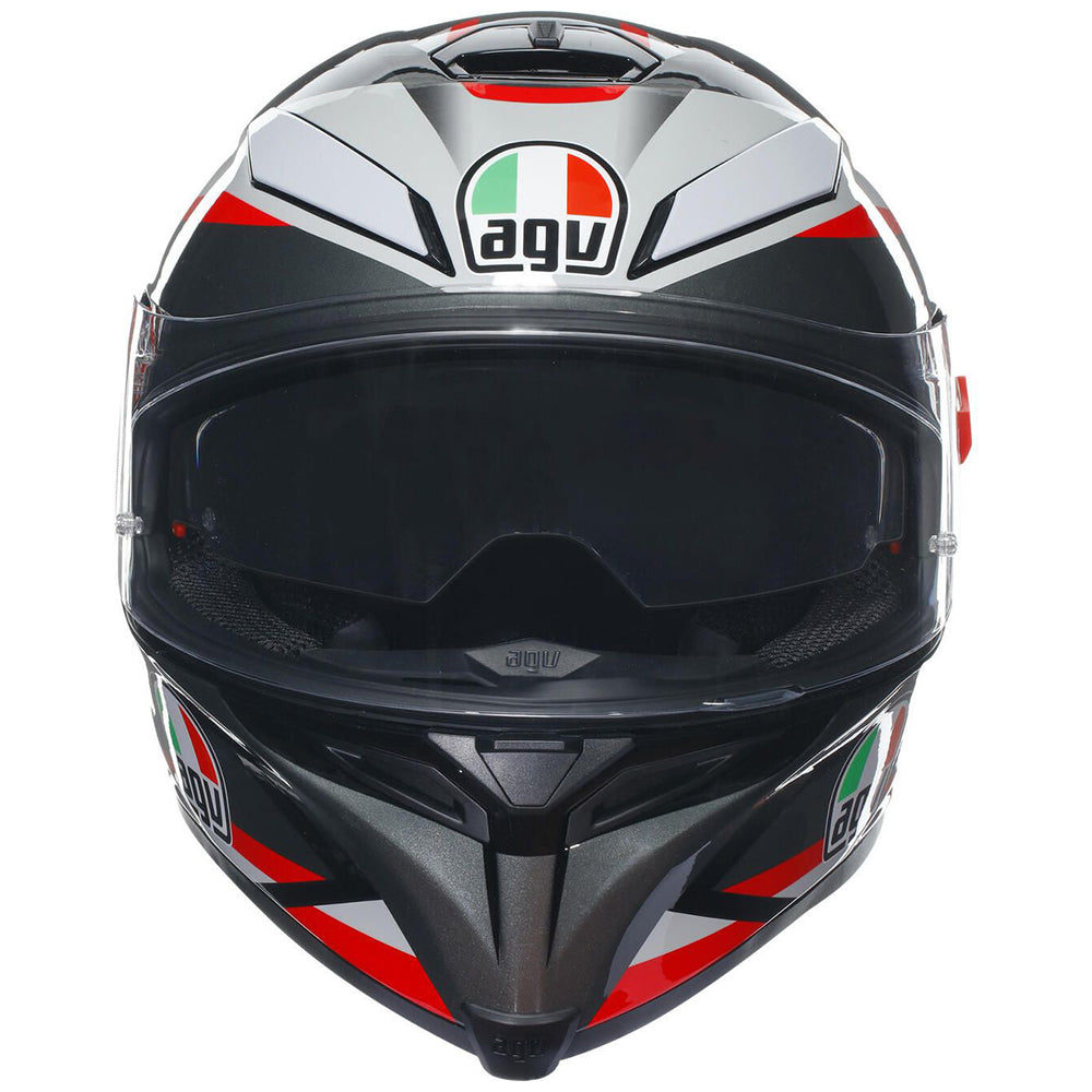 AGV K5 S [PLASMA BLACK GREY RED] 6