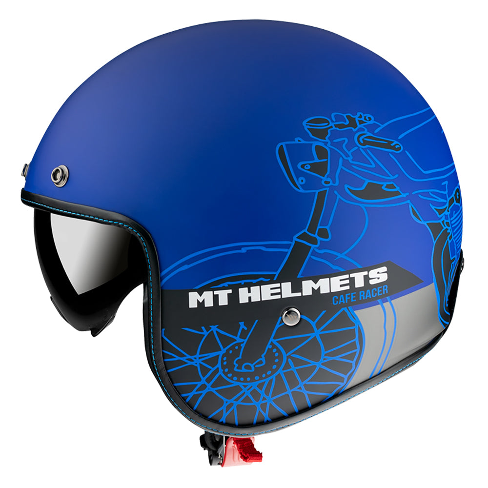 MT LE MANS 2 SV [CAFE RACER MATT BLUE] 2