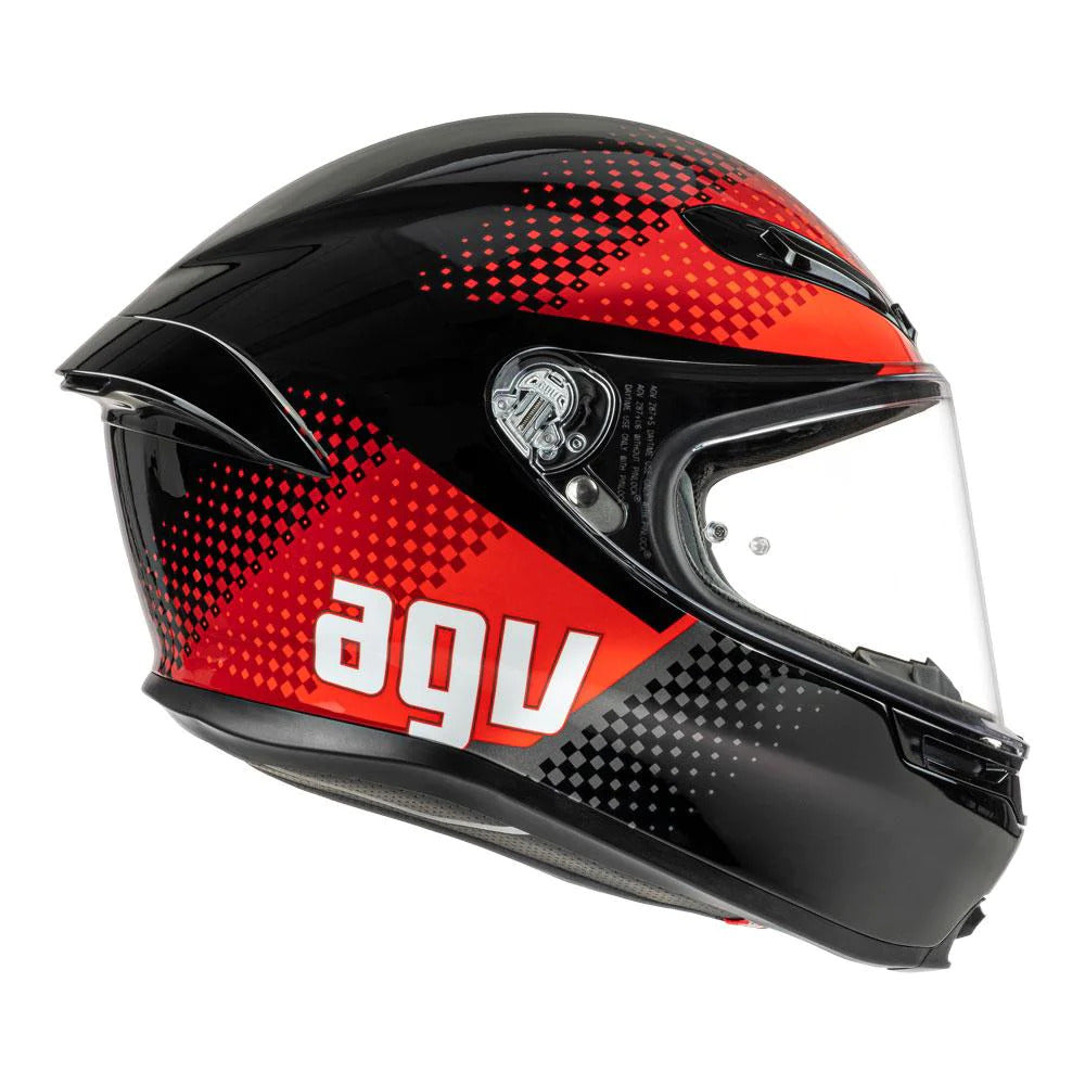 AGV K6 S [FISION 2 BLACK RED] 3