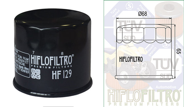 Filtro de Aceite Hiflofiltro HF141/HF140 Filtro de Aceite Hiflofiltro HF141/HF140